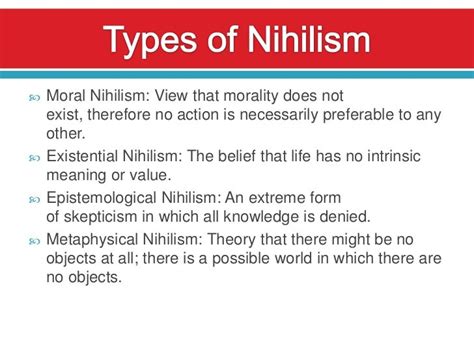 pronounce nihilism|what is a nihilistic person.